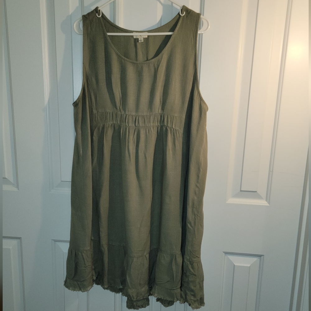 Women's Umgee Olive Green Dress Size L
